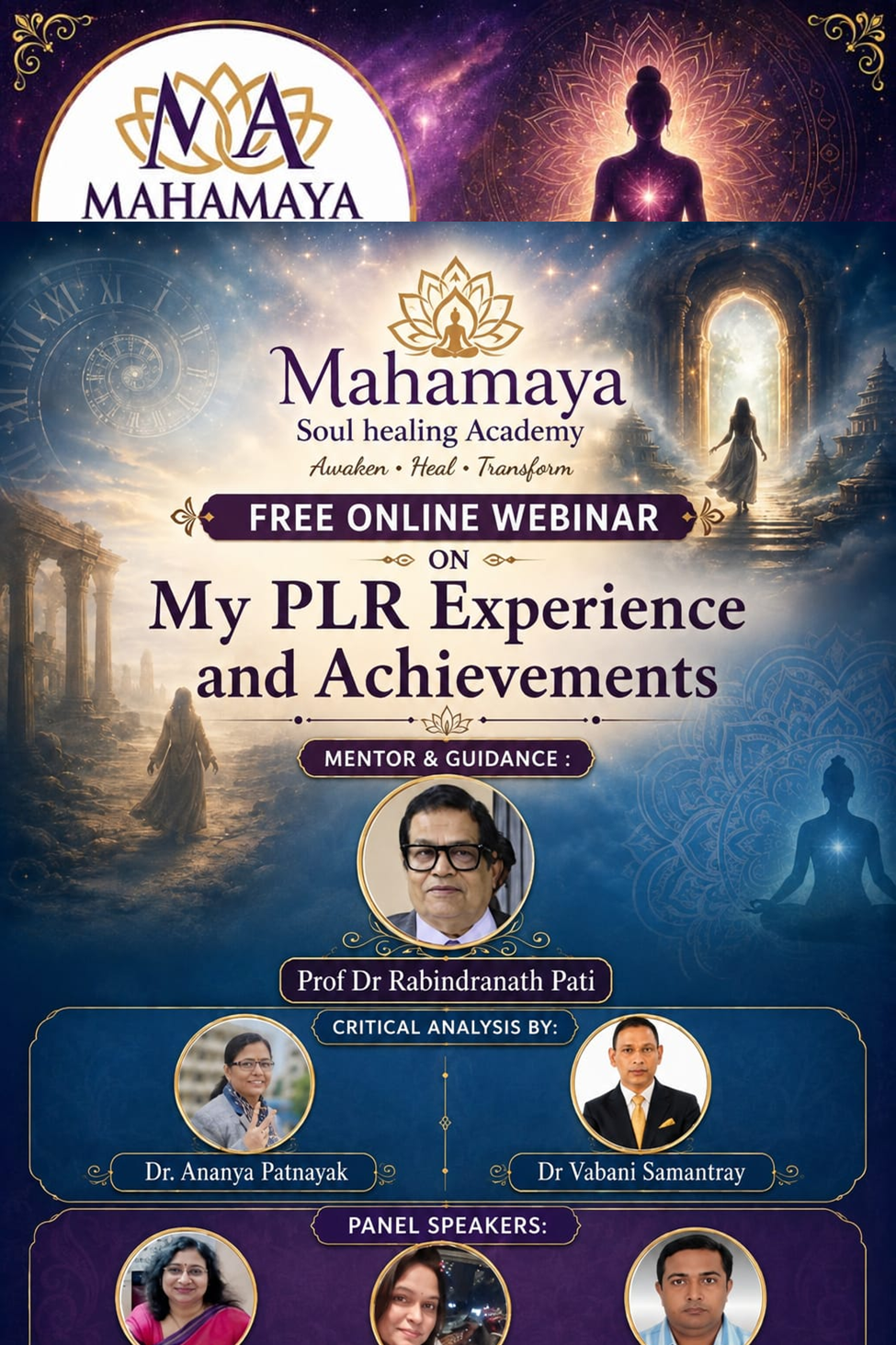 Healing session at Mahamaya Soul Healing Academy